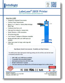 LL28100 Metal Tag Printer
