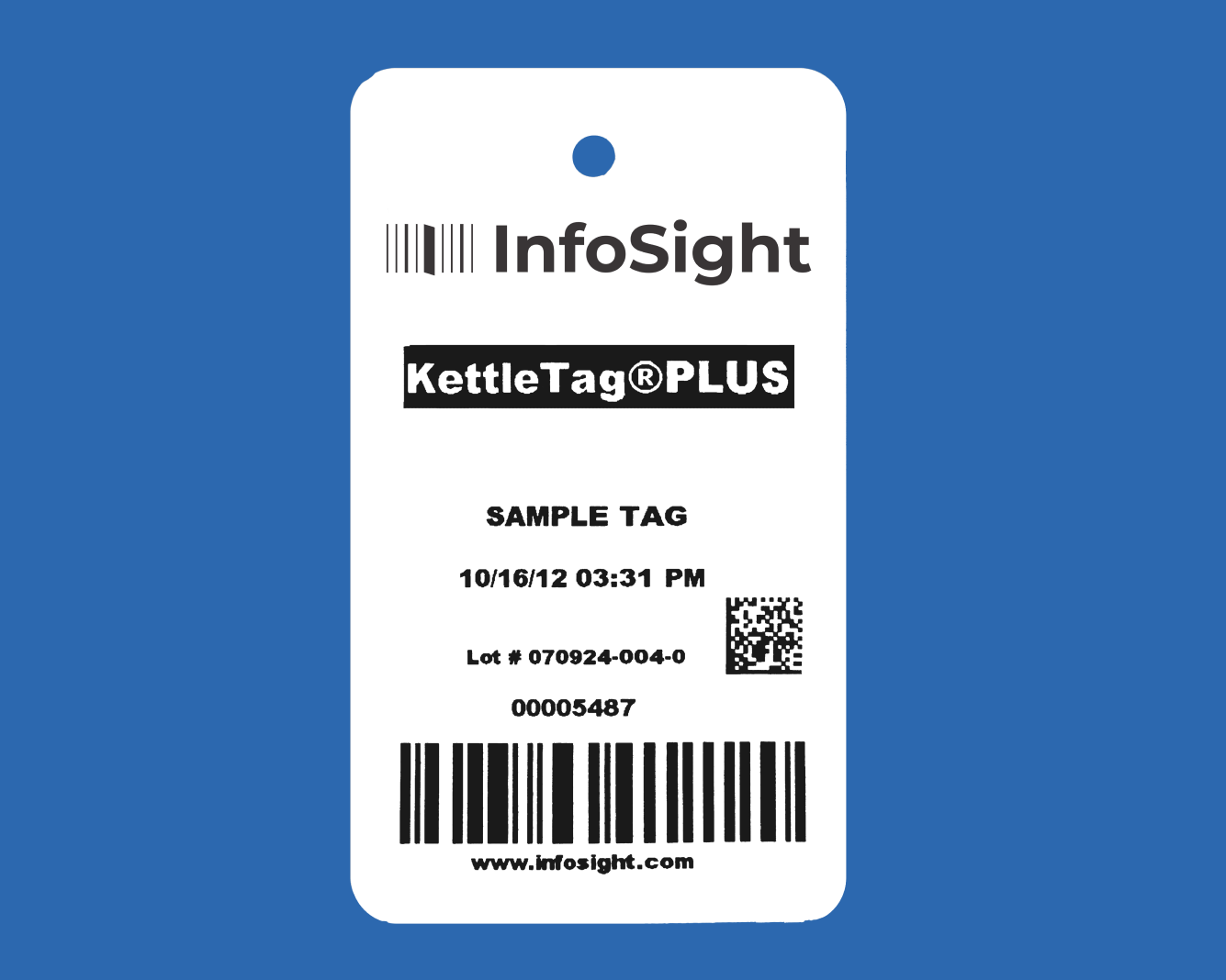 KettleTag® PLUS Galvanizing Tags